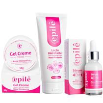 Kit Epilê Sérum Facil 4em1 + Creme Facial + Loção Hidratante Rugol