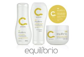 Kit Equilíbrio Amavia Tratamento Cabelo Raiz Oleosa Máscara