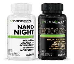 Kit Equilíbrio e BemEstar Nanogen Nano Night Testo 950 Kit Equilíbrio e BemEstar Nanogen Nano Night Testo 950