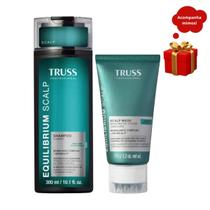 Kit Equilibrium Scalp 1 Shampoo 300ml 1 Máscara 150g Truss