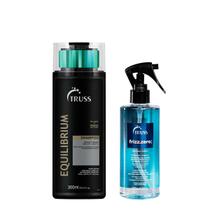 Kit Equilibrium Shampoo 300ml e Máscara Frizz Zero 260ml - Truss