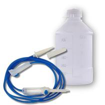 KIt Equipo para Nutrição Enteral 5 Unidades + Frascos para Nutrição 300ml 5 Unidades