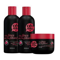 Kit Era Força Que Me Faltava! Oh My ! 3 Produtos 300ml/g
