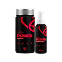 Kit Erepower Original 1 Pote 60 Cápsulas 1 Spray Gel 60ml