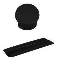 Kit Ergonômico Mouse Pad E Apoio De Teclado Em Poliuretano