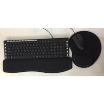 Kit Ergonômico Mouse Pad + Key Pad Preto - CN