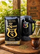 Kit Erva Rei Verde Premium + Garrafa Térmica Kit Erva Rei Verde Premium + Garrafa Térmica