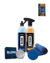 Kit esbarrão strike blend all in one cera blend paste wax