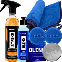 Kit esbarrão strike blend all in one cera blend paste wax