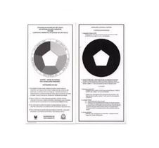 Kit Escala De Ringelmann Índice De Fumaça 10 Unidades