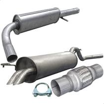 Kit Escap Abafador + Silencioso + Flexível Golf 1.6 00 A 09