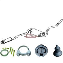 Kit Escap Abafador + Silencioso Gol G1 1.8 8v 1987 A 1991 Kit Escap Abafador + Silencioso Gol G1 1.8 8v 1987 A 1991