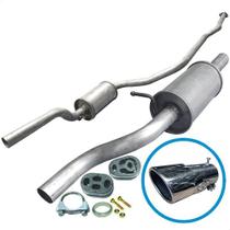 Kit Escap Abafador + Silencioso + Ponteira Escort 1.6 83 86