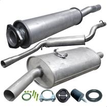Kit Escap Abafador + Silencioso + Traseiro Santana 2.0 84 86