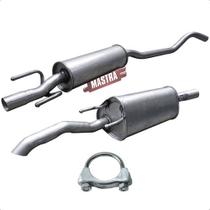 Kit Escap Abafador + Traseiro Corsa Sedan 1.6 16v 1996 2001