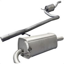 Kit Escap Abafador + Traseiro Fiesta Hatch 1.0 8v 2002 2005 Kit Escap Abafador + Traseiro Fiesta Hatch 1.0 8v 2002 2005