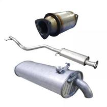 Kit Escap Catalisador+abafador+traseiro Saveiro G3 1.8 00 03 Kit Escap Catalisador+abafador+traseiro Saveiro G3 1.8 00 03