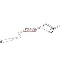 Kit Escap Intermediário+ Traseiro Strada 1.8 16v 2011 A 2013 Kit Escap Intermediário+ Traseiro Strada 1.8 16v 2011 A 2013