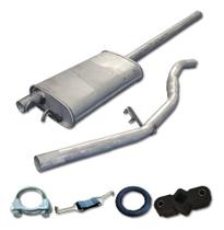 Kit Escap Silencioso + Traseiro Fiat 147 1050 1030 1977 1988