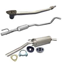 Kit Escap Tubo + Abafador + Traseiro Prisma 1.4 8v 2006 09 Kit Escap Tubo + Abafador + Traseiro Prisma 1.4 8v 2006 09