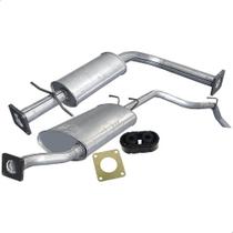 Kit Escapamento Abafador E Silencioso S10 2.2 1995 A 1998