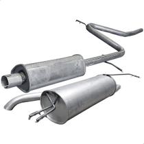 Kit Escapamento Abafador E Traseiro Palio Weekend 1.5 97 00
