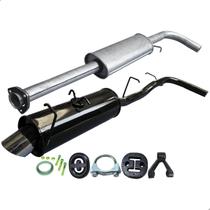 Kit Escapamento Abafador + Esportivo Gol G3 G4 1.0 8v 00 13 Kit Escapamento Abafador + Esportivo Gol G3 G4 1.0 8v 00 13
