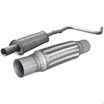 Kit Escapamento Abafador + Flexível Palio 1.5 8v 1996 a 1998 Kit Escapamento Abafador + Flexível Palio 1.5 8v 1996 a 1998