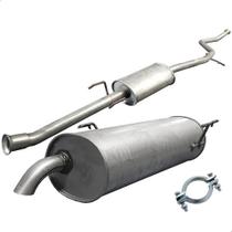 Kit Escapamento Abafador + Silencioso 207 Passion 1.6 16v 09 Kit Escapamento Abafador + Silencioso 207 Passion 1.6 16v 09