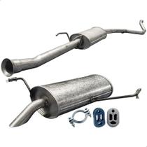 Kit Escapamento Abafador + Silencioso 207 Sw 1.6 16v 09 A 14 Kit Escapamento Abafador + Silencioso 207 Sw 1.6 16v 09 A 14