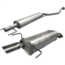 Kit Escapamento Abafador + Silencioso Astra Hatch 2.0 09 11