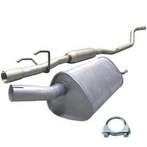 Kit Escapamento Abafador + Silencioso Celta 1.0 1.4 2001 05