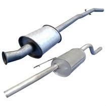 Kit Escapamento Abafador + Silencioso Clio Sedan 1.6 99 A 02