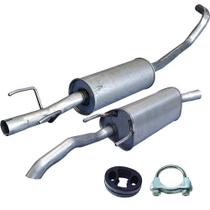 Kit Escapamento Abafador + Silencioso Corsa 1.0 2010 A 2011