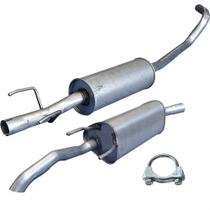 Kit Escapamento Abafador + Silencioso Corsa 1.0 8v 2005 2010
