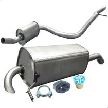 Kit Escapamento Abafador + Silencioso Ecosport 1.6 8v 06 12