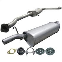 Kit Escapamento Abafador + Silencioso Escort 1.6 2000 2003