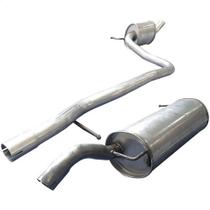 Kit Escapamento Abafador + Silencioso Fiesta Hatch 1.6 09 14