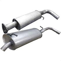 Kit Escapamento Abafador + Silencioso Gol G3 1.0 16v 00 01