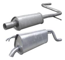 Kit Escapamento Abafador + Silencioso Idea 1.4 2006 A 2009