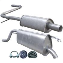 Kit Escapamento Abafador + Silencioso Idea 1.4 8v 2009 2015