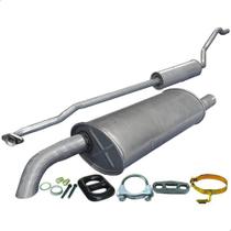 Kit Escapamento Abafador + Silencioso Kadett 2.0 89 A 95