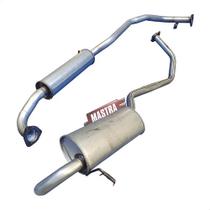 Kit Escapamento Abafador + Silencioso Kombi 1.4 Flex 06 2014