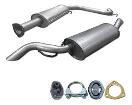 Kit Escapamento Abafador + Silencioso Logus 2.0 8v 1993 1997