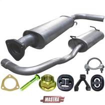 Kit Escapamento Abafador + Silencioso Parati 1.0 16v 00 A 01