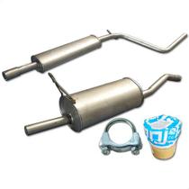 Kit Escapamento Abafador + Silencioso Sandero 1.6 16v 08 14