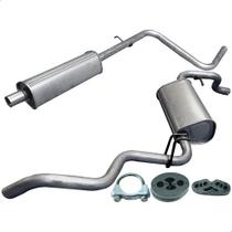 Kit Escapamento Abafador + Silencioso Siena 1.0 8v 2009...