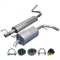 Kit Escapamento Abafador + Silencioso Stilo 1.8 8v 06 A 10 Kit Escapamento Abafador + Silencioso Stilo 1.8 8v 06 A 10