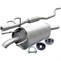 Kit Escapamento Abafador + Traseiro Celta 1.0 8v 2003 a 2005