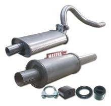 Kit Escapamento Abafador + Traseiro Chevette Sedan 1.6 78 91 Kit Escapamento Abafador + Traseiro Chevette Sedan 1.6 78 91